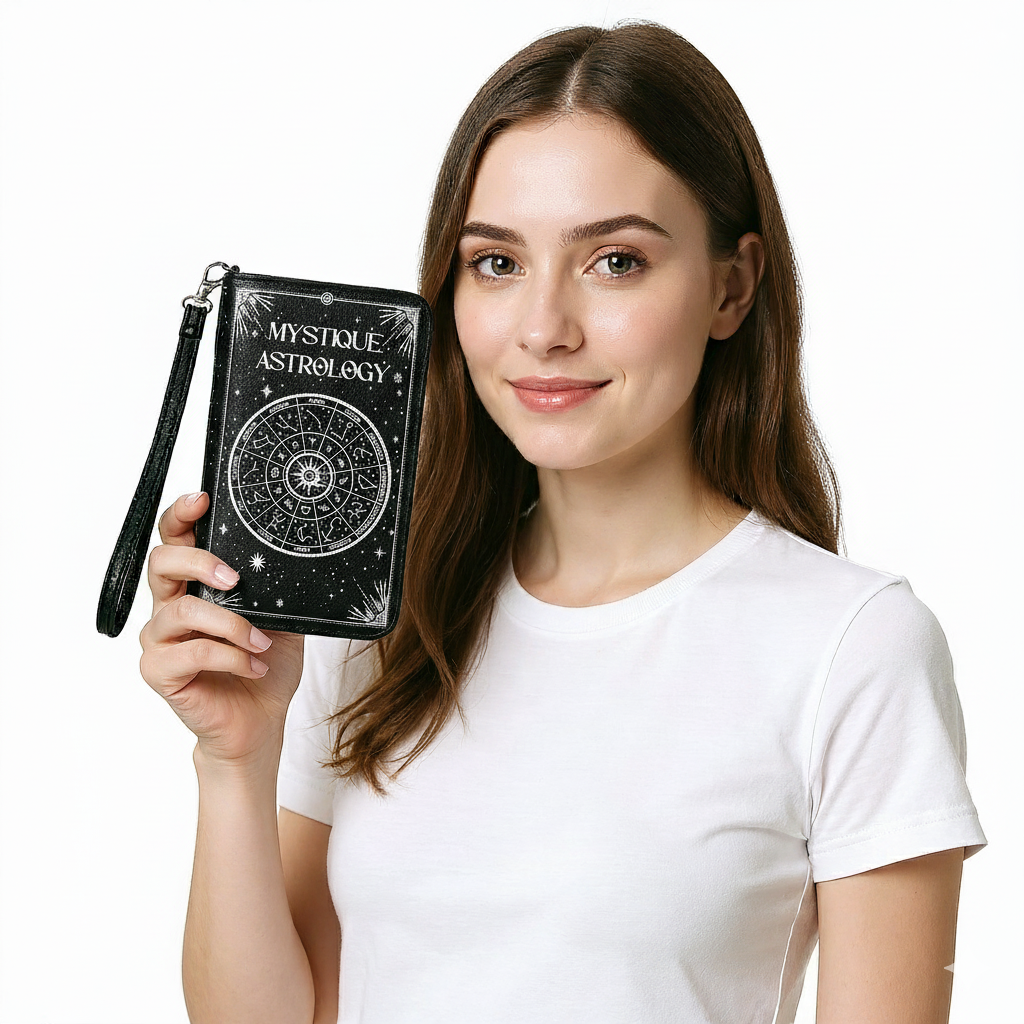 Mystique Astrology Wallet in Vinyl