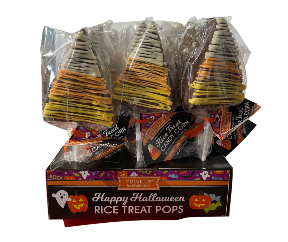 Rice Cereal Treat Candy Corn Pops