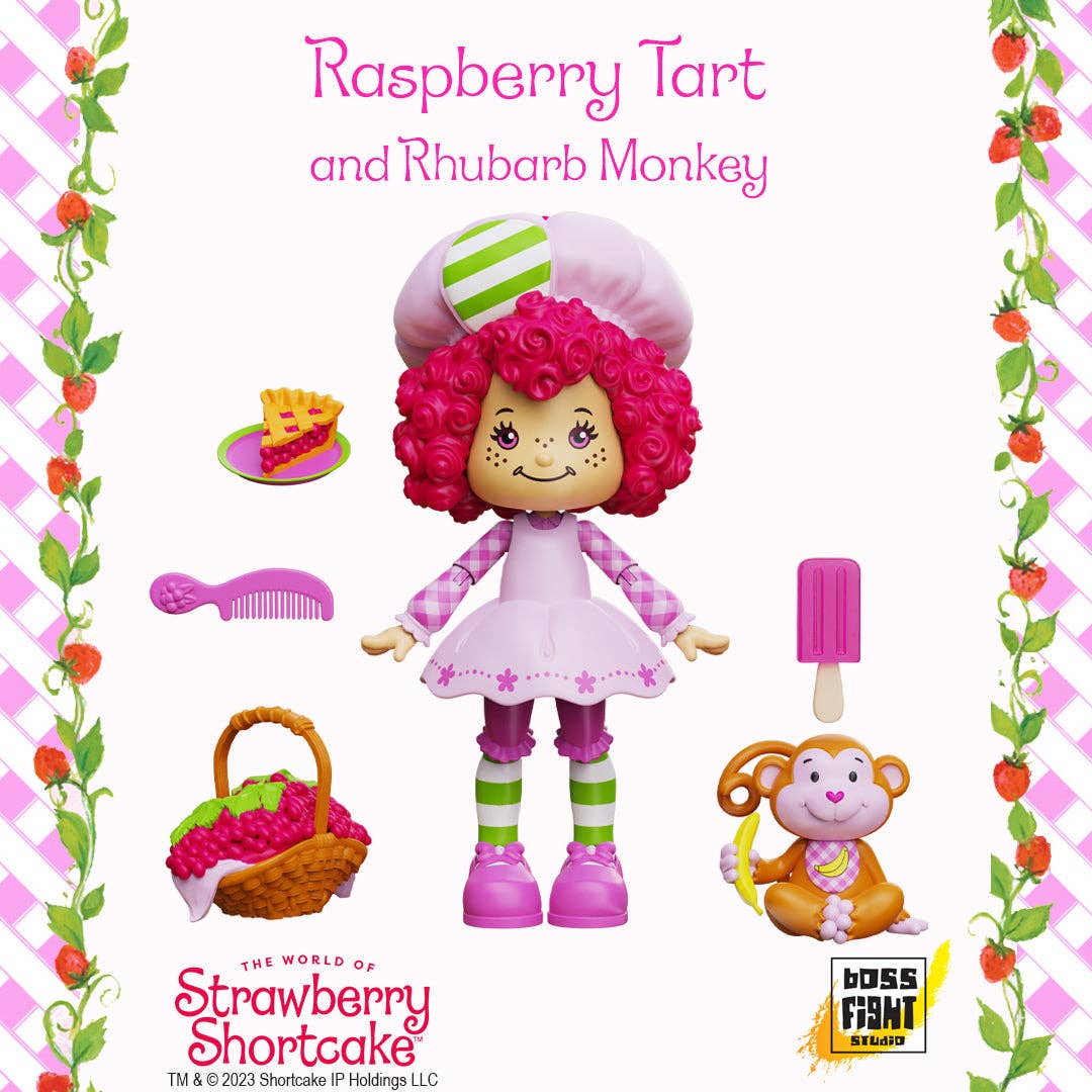 Boss Fight Studio: Action Figures and Collectibles - Strawberry Shortcake Deluxe Action Figure: Raspberry Tart