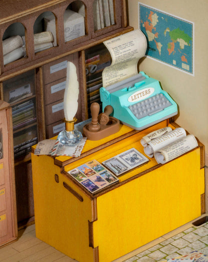 DIY Miniature House Kit: Century Post Office