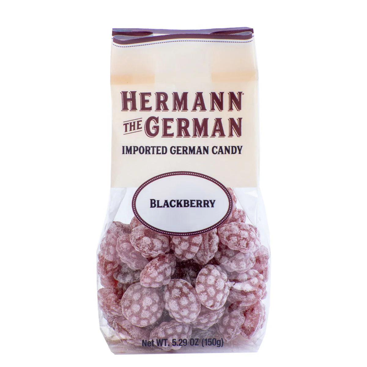 Hermann the German Blackberry Hard Candy 5.29oz