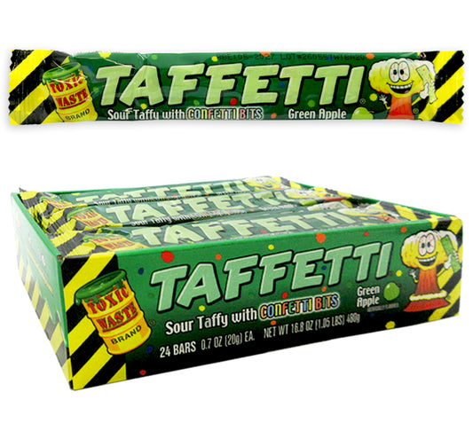 Toxic Waste Taffetti- Green Apple