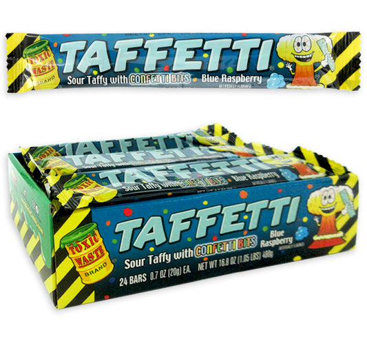 Toxic Waste Taffetti- Blue Raspberry