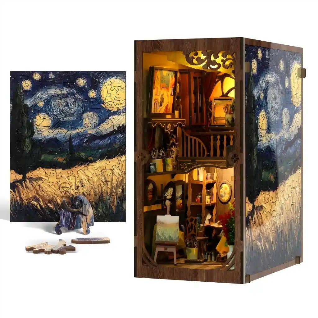 DIY Book Nook Kit: Golden Twilight Studio