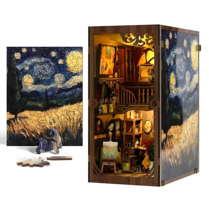 DIY Book Nook Kit: Golden Twilight Studio