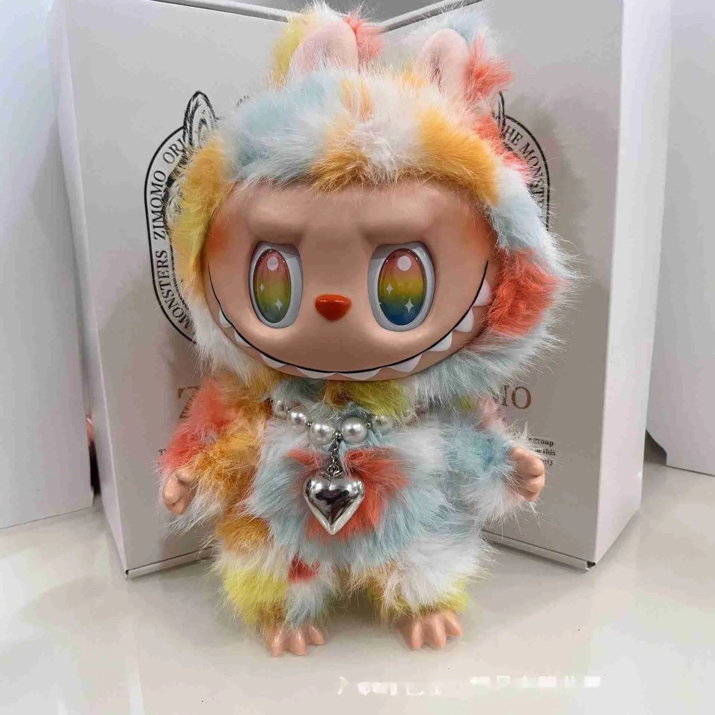 Giant Labubu Replica Multicolored Vinyl Face Kawaii Doll Kid Christmas Gift