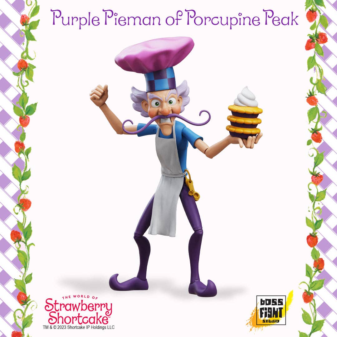 Boss Fight Studio: Action Figures and Collectibles - Strawberry Shortcake Deluxe Action Figure: Purple Pieman