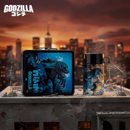 Godzilla Vs. Mechagodzilla Retro Metal Lunchbox