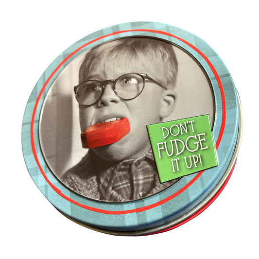 A Christmas Story- Don't Fudge It Up Tin