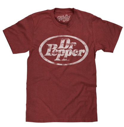 Dr. Pepper Distressed Logo Tee