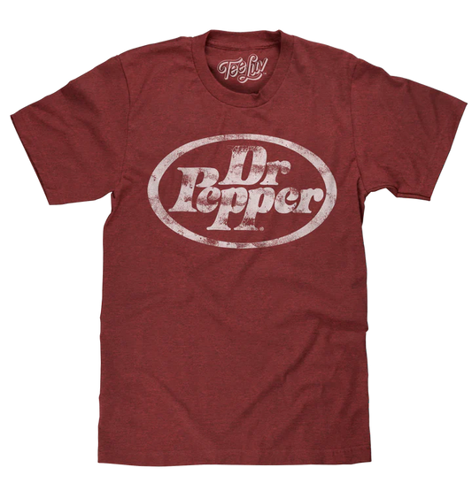Dr. Pepper Distressed Logo Tee