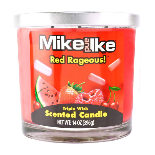 Mike & Ike Red Rageous Candle - 14oz Triple Wick