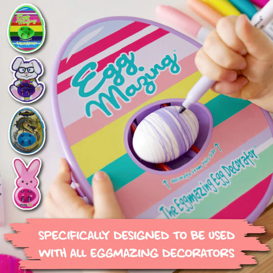 Eggmazing Wooden Eggs- 12 Count