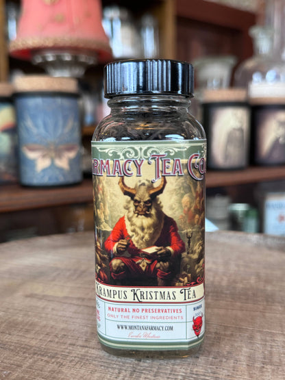 It's a Krampus Christmas! Delish tea Nordic Smoke