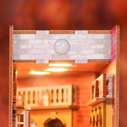 DIY Miniature House Book Nook Kit: 84 Charing Cross Road