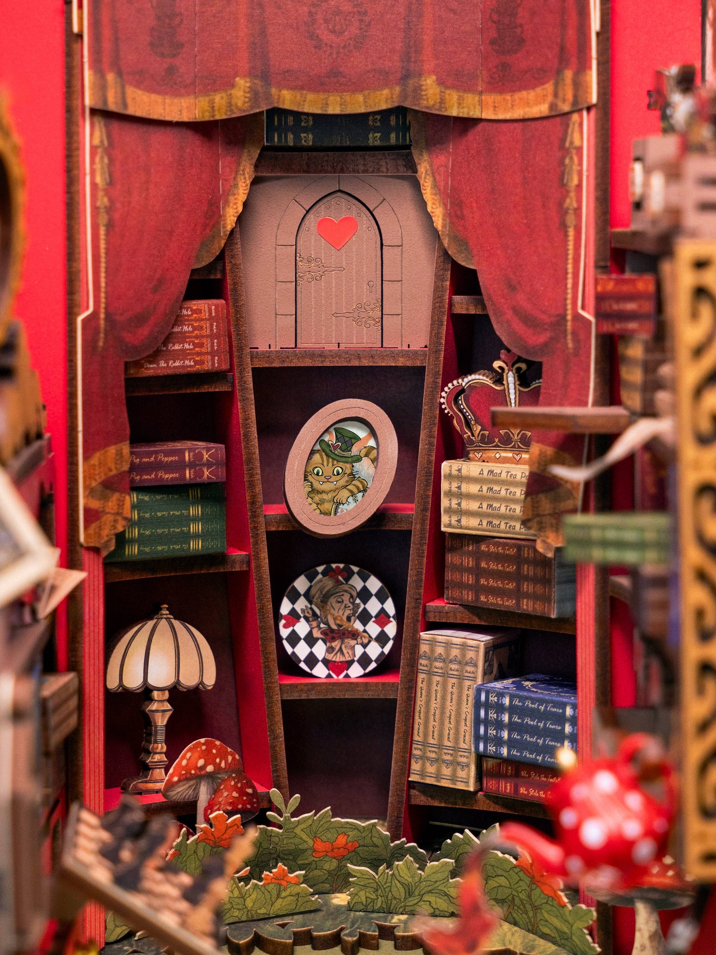 DIY Miniature Book Nook Kit: Fall into Wonder