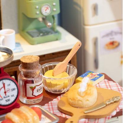 DIY Miniature House Kit: Baking Kitchen