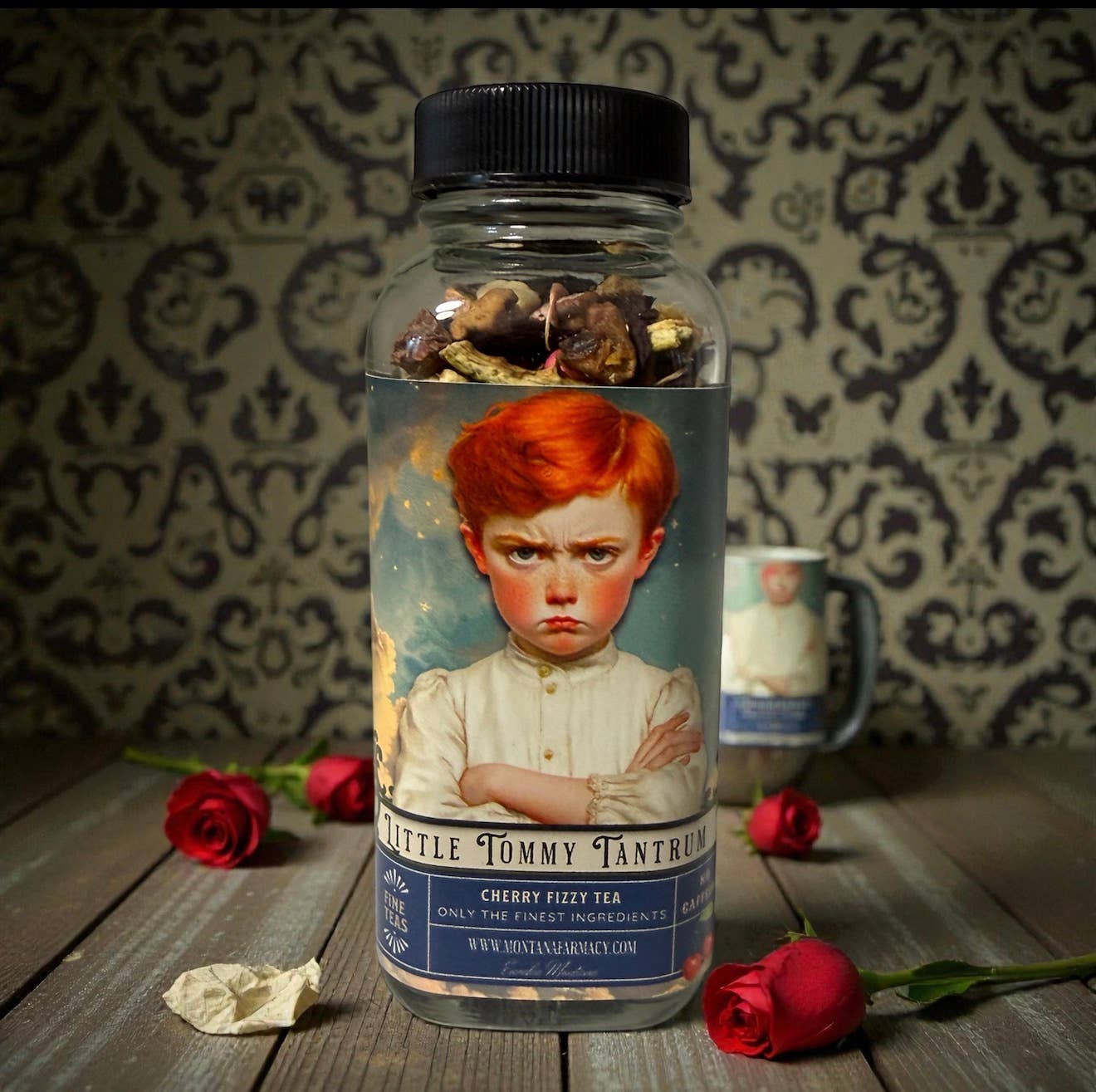 Little Timmy Tantrum Pity Party Tea Fizzy Grapefruit Cherry