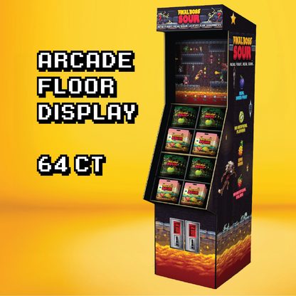 Final Boss Sour - Final Boss Sour Arcade Floor Display (64 Count)