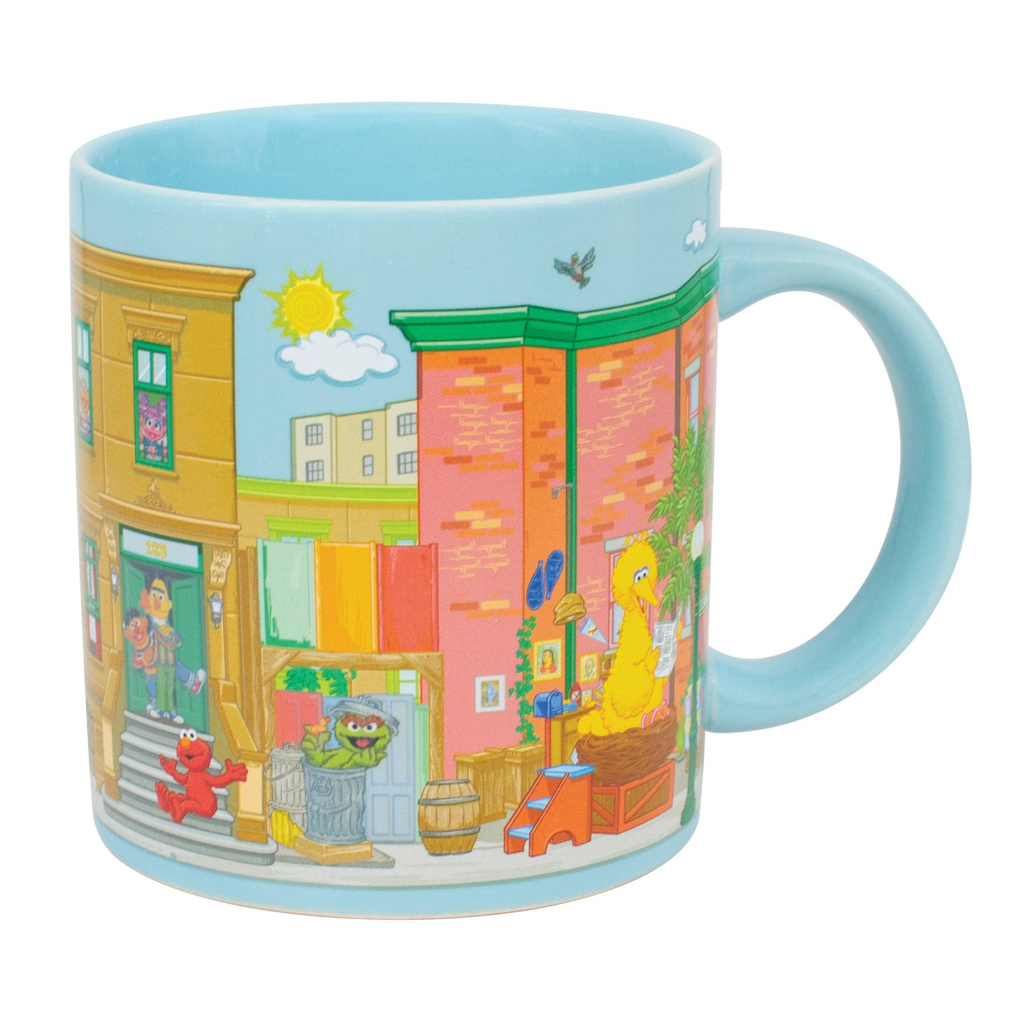 Unemployed Philosophers Guild - Sesame Street Sunny Day Heat-Changing Coffee Mug