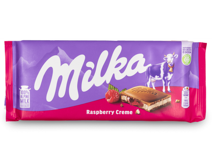Global Bite Co - Milka Raspberry Cream 100g (European)