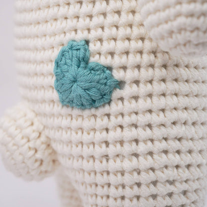 Handmade Crochet Doll: Platinum Bobbie the Softie