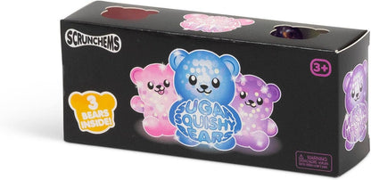 Showcase - Scrunchems® Sugar Diddy Bears Squishy Fidget Toy (3pc)