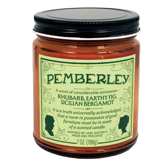Pemberley Jane Austen Scented Jar Candle