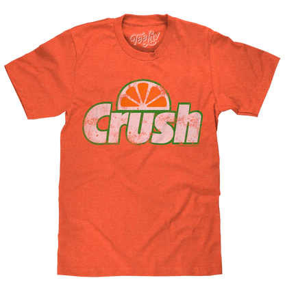 Vintage Orange Crush Logo Tee