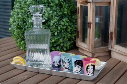The Golden Girls 2-Ounce Character Mini Glasses | Set of 4