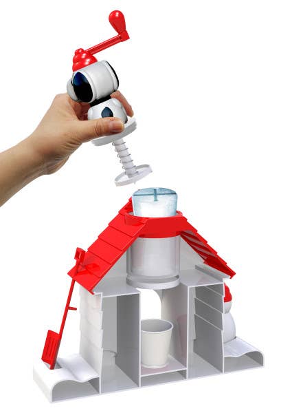 Cra-Z-Art - Snoopy Sno-Cone Machine Snow Cone Maker with Flavor Pack