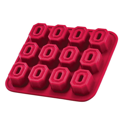 Ohio State Buckeyes Ice Cube Tray