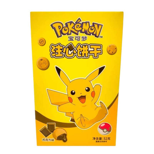Pokemon Biscuit Chocolate Cookies 52g 12p