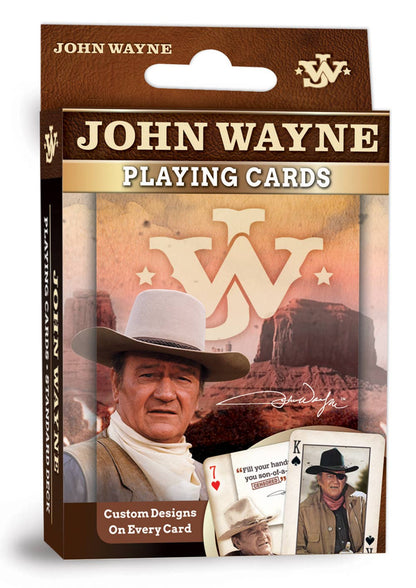 John Wayne Playing Cards