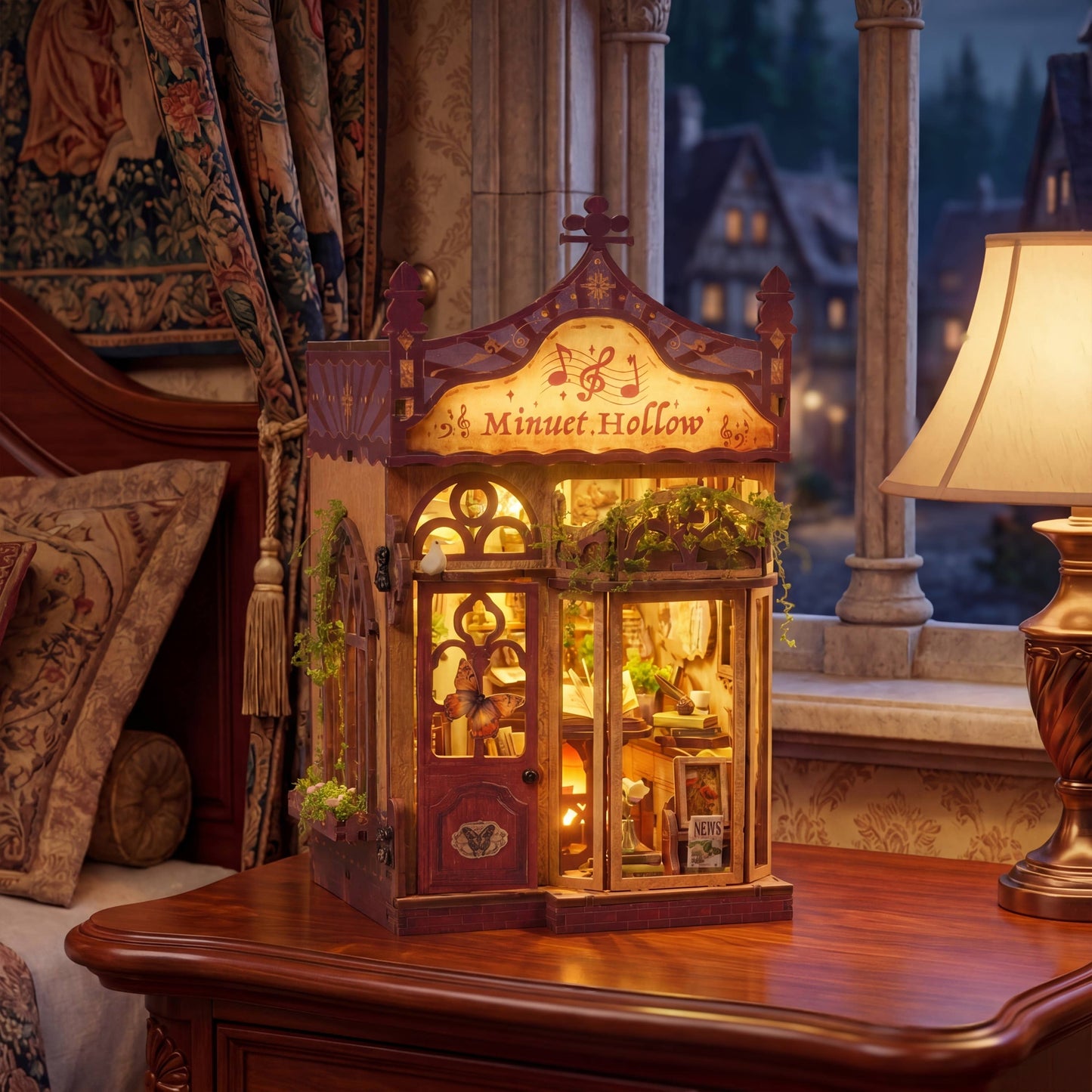 DIY Book Nook Kit: Minuet Hollow
