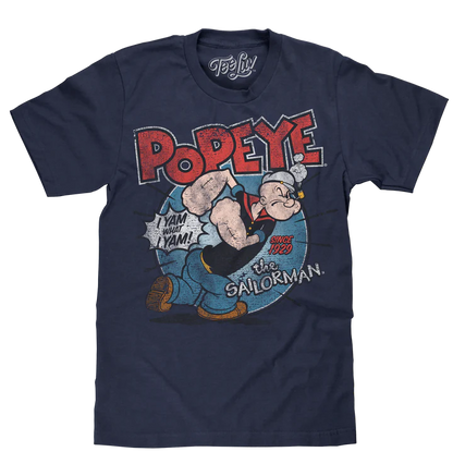 Popeye I Yam What I Yam Tee