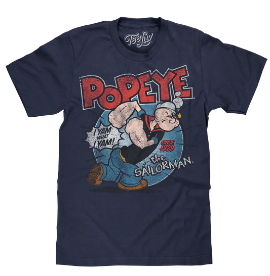 Popeye I Yam What I Yam Tee