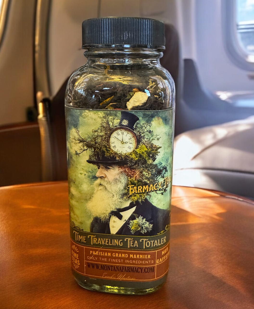 The Time Traveling Tea Totaler Grand Marnier Tea Orange note