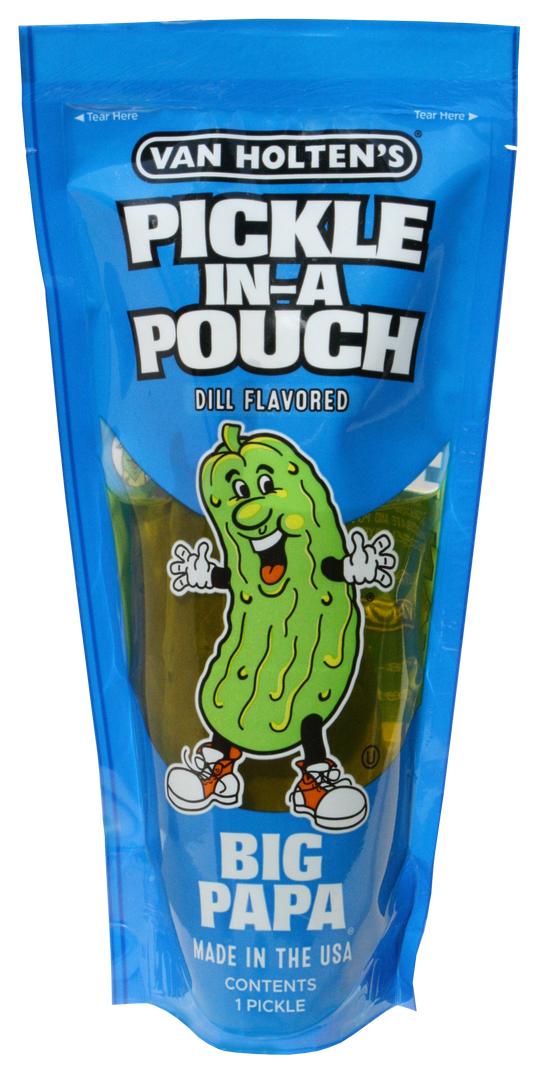 Van Holten's - Van Holten's Big Papa Pickle-In-A-Pouch, 12ct Case