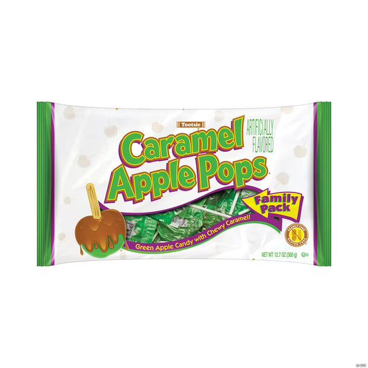 Tootsie Caramel Apple Pops Bag 12.7oz