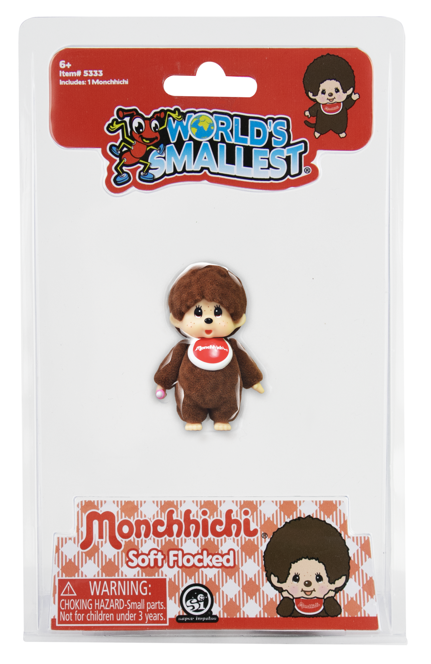 World's Smallest Monchhichi Plush Figures (Assorted)