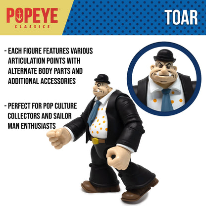 Boss Fight Studio: Action Figures and Collectibles - Popeye Classics Action Figure: Toar