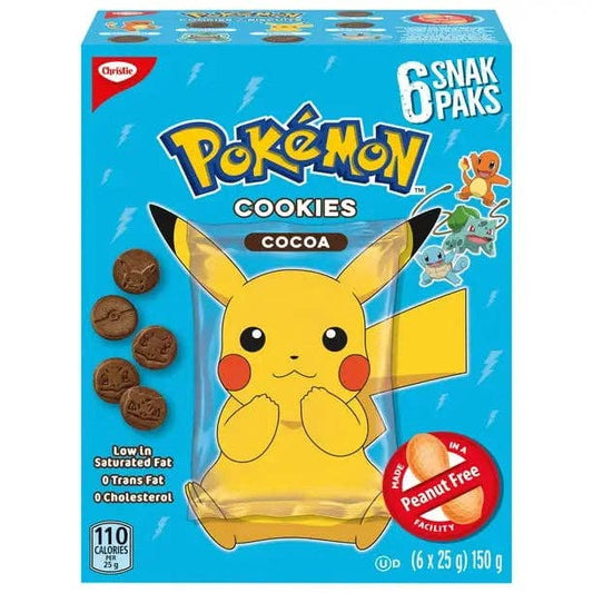 Christie, Pokemon Cocoa Snack packs, Individually Wrapped, 150G