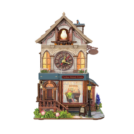 DIY Miniature House Kit: Cuckoo Melody Estate