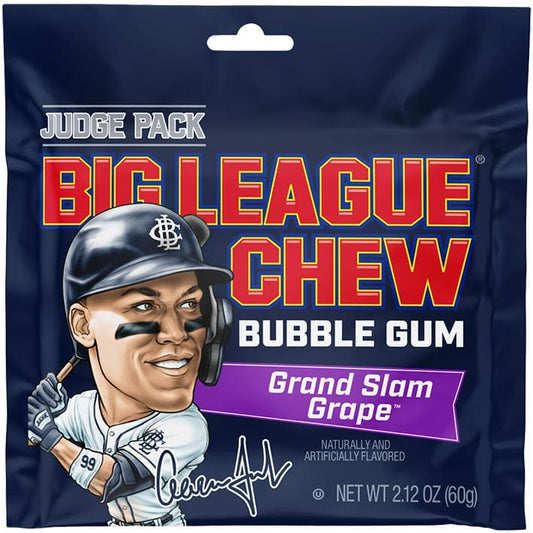 Big League Chew- Grand Slam Grape Peg Bag