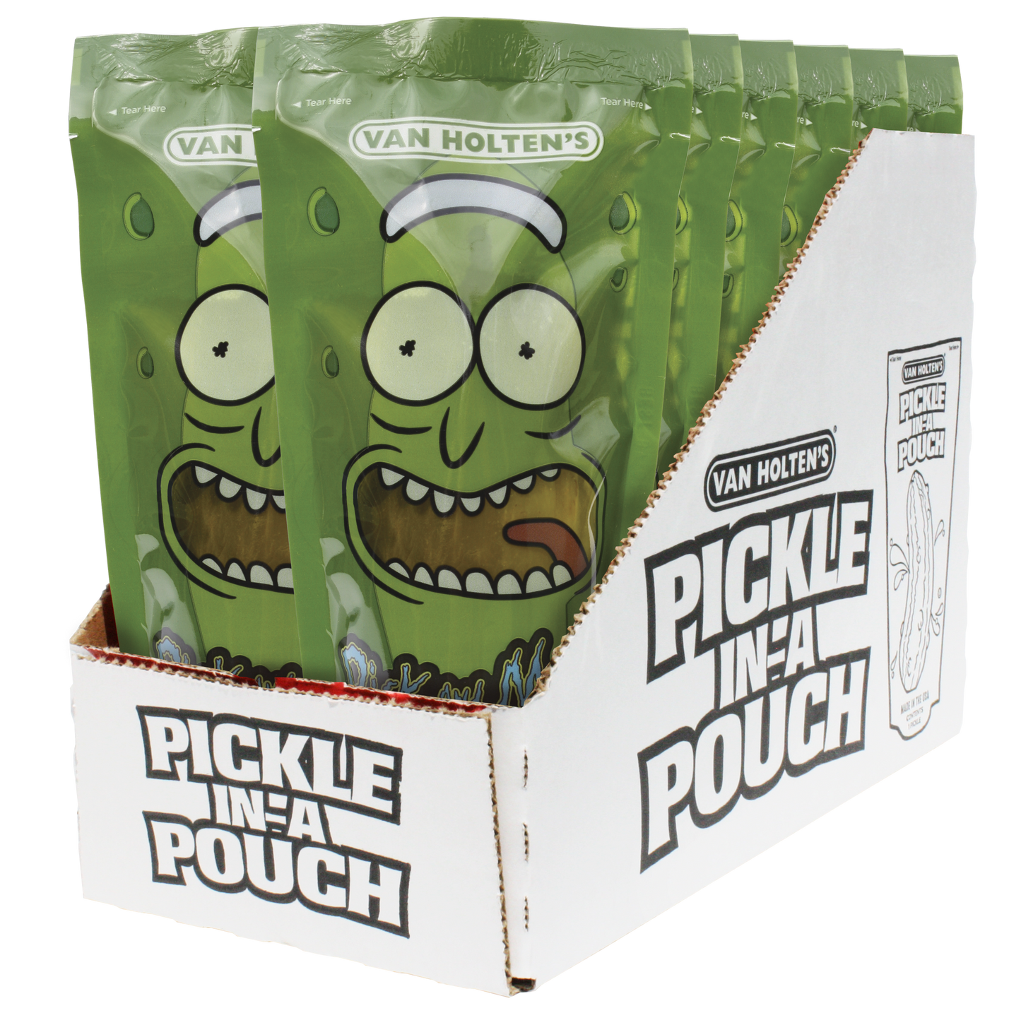 Van Holten's - Van Holten's Pickle Rick Pickle-In-A-Pouch, 12ct Case