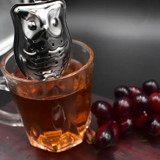 Owl Tea Infuser – Stainless Steel Loose Leaf Strainer