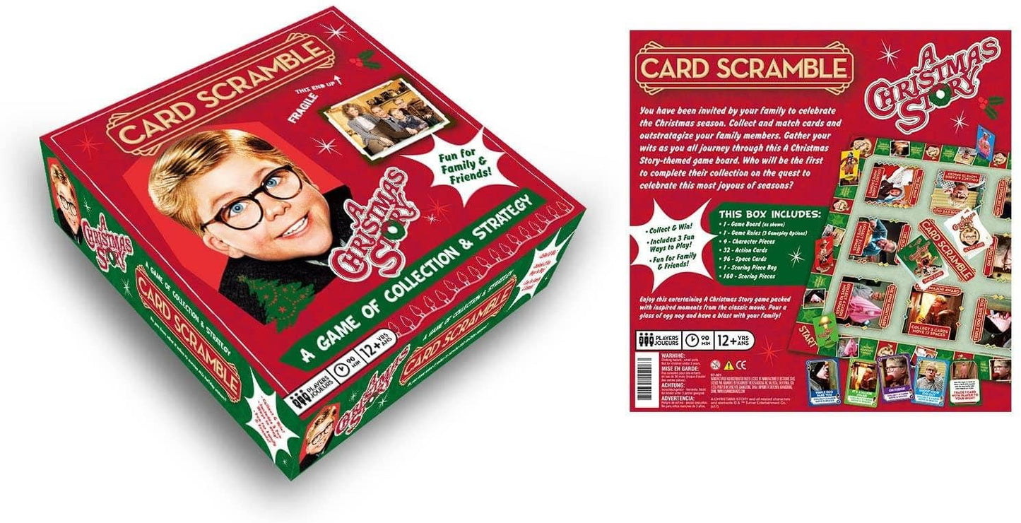 Toynk - A Christmas Story Card Scramble Board Game