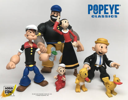 Boss Fight Studio: Action Figures and Collectibles - Popeye Classics Action Figure: Bluto Action Figure