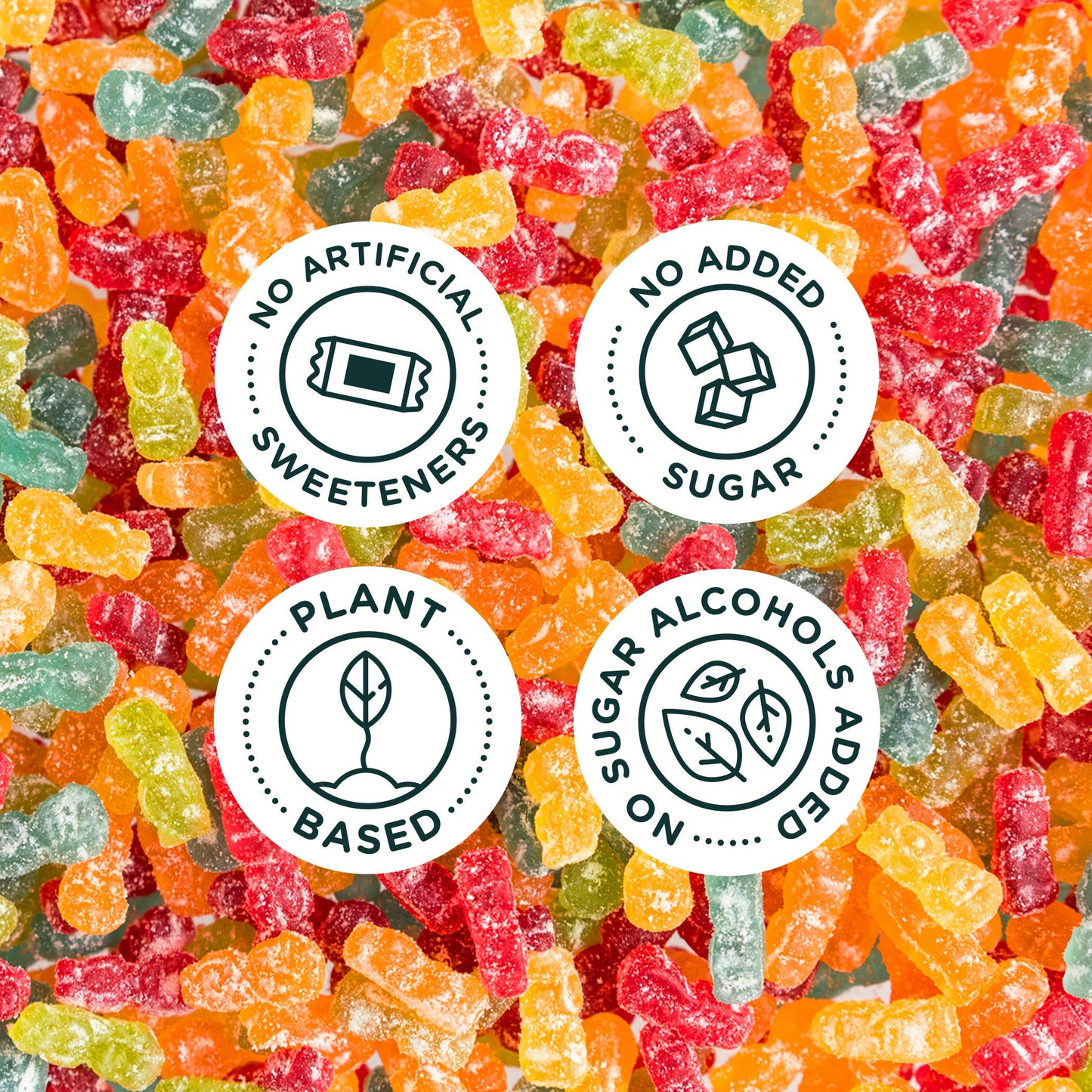 Smart Sweets Sour Blast Buddies